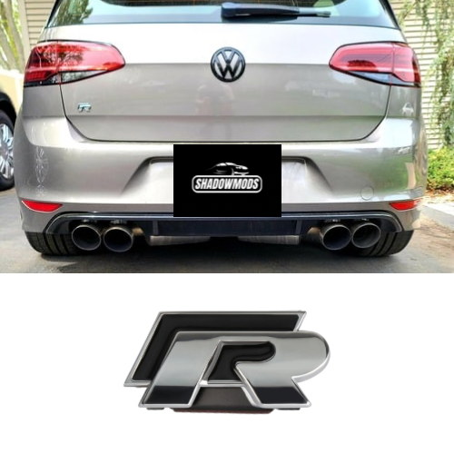 VW GOLF MK7 GTI R βRβ Rear Badge